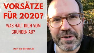 Gute Vorsätze 2020 - 5 Gründe, die Dich davon abhalten den Schritt zu wagen!