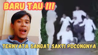 BARU TAU !!! TERNYATA SANGAT SAKTI POCONG NYA #reactionpoconglucu