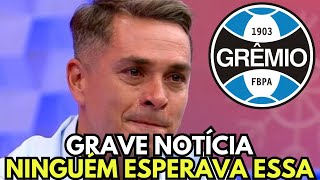 AVISO CHOCANTE! SAIU AGORA! ACABA DE SER CONFIRMADO! NOTÍCIAS DO GRÊMIO