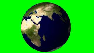 Earth - Green Screen