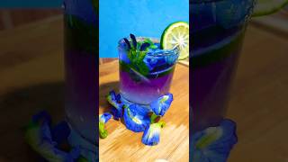 Butterfly Pea Flower Cocktail✨Best Drink for Summer#shortvideo #shorts#ytshorts#summerdrink#food