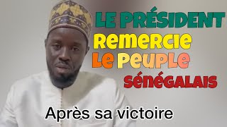 Basssirou diomay remercie les sénégalais après sa  victoire