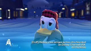 [CLIP] Mickey y sus amigos juntos otra Navidad en Disney Channel USA (07/12/2024)