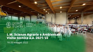 LM Scienze Agrarie e Ambientali - Visita tecnica a.a. 2021-'22