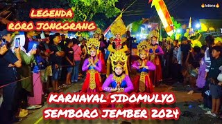 Legenda Roro Jonggrang Karnaval Sidomulyo Semboro Jember 2024