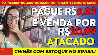 FORNECEDOR Chinês com ESTOQUE no BRASIL em 2024! Produtos de R$2,92 sendo vendido em kit por R$20,99