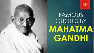 Quotes By Mahatma Gandhi || Inspirational quotes || Motivational Quotes ||