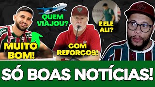 🚨SÓ BOAS NOTÍCIAS DO FLUMINENSE, RETORNO IMPORTANTE, AVANÇO DE JOGADORES E MAIS