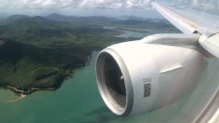 Thai Airways Landing in Phuket (B777-300)