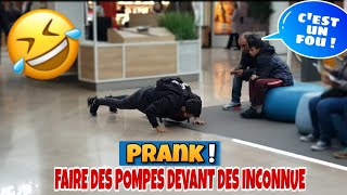 FAIRE DES POMPES DEVANT DES INCONNUE !🤣 -(PRANK)