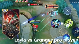 LAYLA VS GRANGER❗BUILD ONE SHOT ENEMY DELETE! GAME EPICOMBACK | build top 1 global Layla