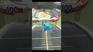 Bu video sadece 1 saniye - mega car crash simulator #short