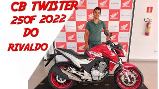 Cb 250 twister 2022 do Rivaldo a primeira  de São Sebastião do Oeste moto zema divinopolis