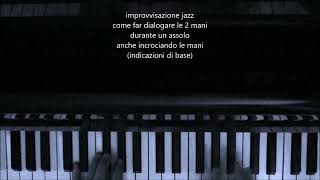 improvvisazione jazz (come far dialogare le 2 mani)