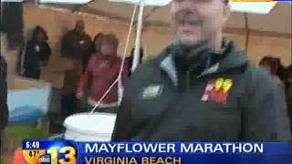 MAYFLOWER MARATHON - WVEC 13 NEWS DAYBREAK