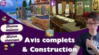 Avis sur Les Sims 4 Riviera italienne & Bistrot charmant ⛱️🍷