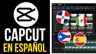 ✅Como PONER En Español La App de CAPCUT (Guía Paso a Paso)🔴