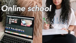 Day In The Life Of An Online School Student