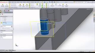 33 - Solidworks 2013 Eğitim - Material ve Renk atama, Wrap komutu