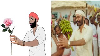 Dhanush/Video Song/Funny Drawing Meme 🤣