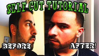 EASY Step By Step How To Cut Your Own Hair (SELF TAPER) Quarantine Edition!