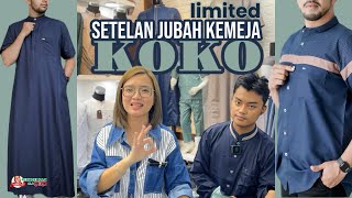 TAMPIL KEREN & SYAR’I! PILIHAN TERBAIK HANYA AL-WAFA! #bajukoko #kemko #jubah #grosir #koko