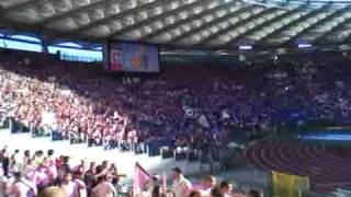 Coppa Italia 2011 - La curva rosanero ... un'emozione indescrivibile!!!