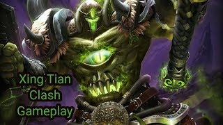 Smite: Clash Gameplay with Xing Tian-Guardians doing work this game