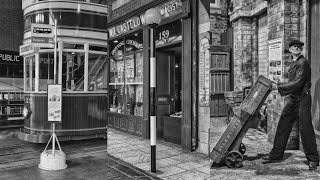 Black & White POV Street Photography at a Streetlife Museum.