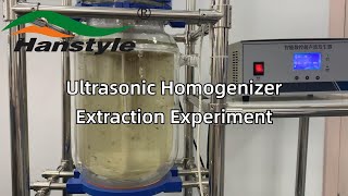 Small Size Industry Usage 20KHz Ultrasonic Homogenizer For Medical Herbs Extraction