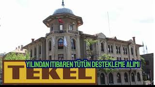 TEKEL ÖZELLEŞTİRMESİ HAKKINDA