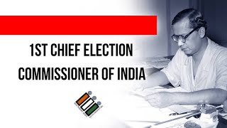 first chief election commissioner of india #shorts #election #vote #knowledge_update