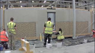 Off-site Application of Acrylic Brick Slips - Off-site Manufacturing (OSM) - Timelapse