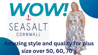 WOW WOW WOW. ❤️ Sea Salt style & quality has amazed me. Plus size haul for the over 50, 60 and 70's