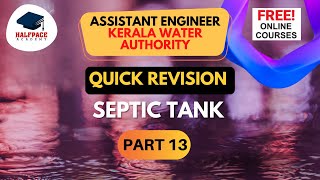 REVISION SERIES -WWE PART 13| SEPTIC TANK ||GATE| ESE |SSC JE  FREE KWA AE COURSES!