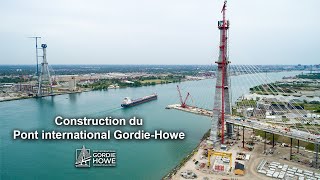 Construction du Pont international Gordie-Howe