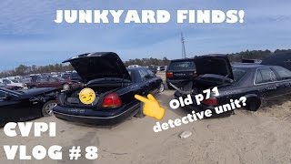 CVPI Vlog #8 - JUNKYARD FINDS!