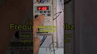 How to set up delta vfd upto frequency 400hz #bernaztvvlog