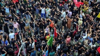 #muharram Procession Taken out in #srinagar | Thousands of Mourners participated amid tight security