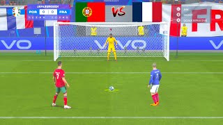 Portugal vs France - EURO 2024 | Penaltyshootout | FC24