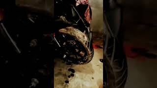 Yamaha R15 V4 black accident in mawa full Bickey gon #yamaha #reaction #youtubeshorts #best #reels