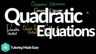 Algebra Tricks | Quadratic Equations