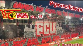 Union Berlin Pyro vs. FC St. Pauli 30.8.2024 #bundesliga #pyroalarm #fcu