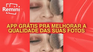 App grátis pra melhorar a qualidade das suas fotos #shorts