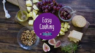 EASY Cooking by Emborg - Cheddar cheese board