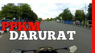 Suasana Kota Tuban Saat PPKM Darurat | Suzuki GSX-R