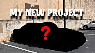 NEW PROJECT CAR !! + WHERE HAVE I BEEN ???