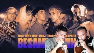 (REACCIÓN) BHAVI, SEVEN KAYNE, MILO J, TIAGO PZK, KHEA, NEO PISTEA - BESAME REMIX