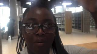 Catherine Munyarari visits the new Library of Birmingham #lob2013