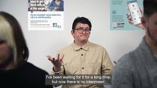 How to improve access to healthcare for Deaf people - Example 3